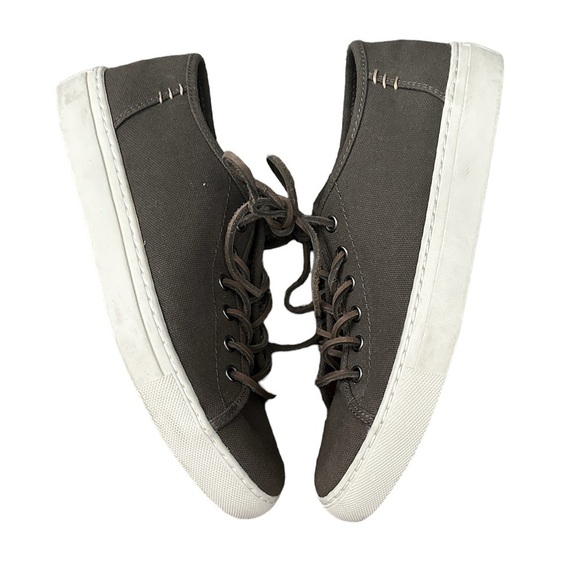 FRYE Men’s Justin Low Lace Army Green 8.5 - Picture 5 of 8